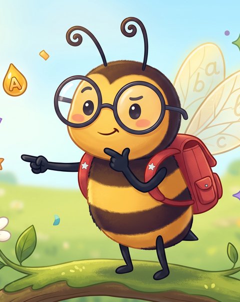 Pip the bee, thinking about which level to pick